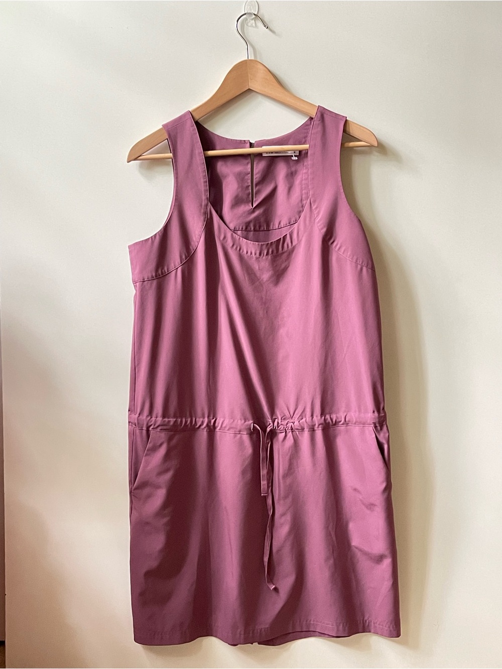 Fig Deep Plum Scoop Neck Tank